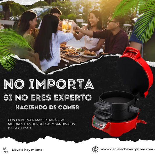 ¡MÁQUINA DE HAMBURGUESAS Y SANDWICHES! -- ¡ENVÍO GRATIS!