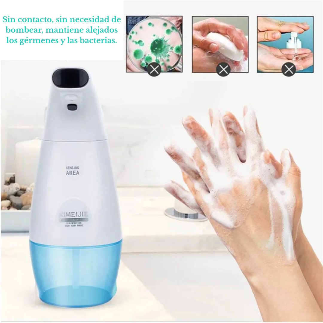 DISPENSADOR DE JABÓN AUTOMÁTICO -- ¡Higiene y Estilo futurista!
